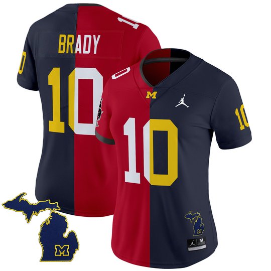 Michigan Wolverines Split Vapor Limited Jersey - All Stitched