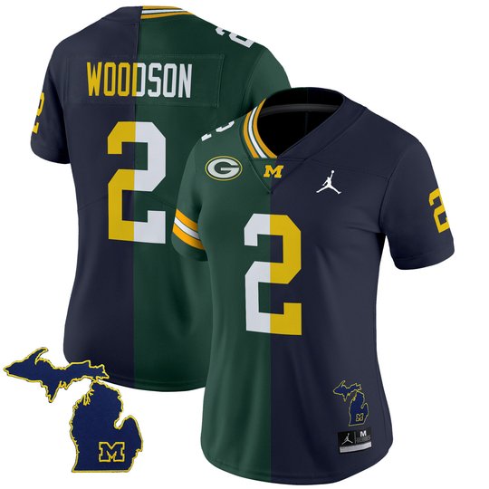 Michigan Wolverines Split Vapor Limited Jersey - All Stitched