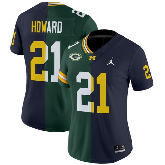 Michigan Wolverines Split Vapor Limited Jersey V2 - All Stitched