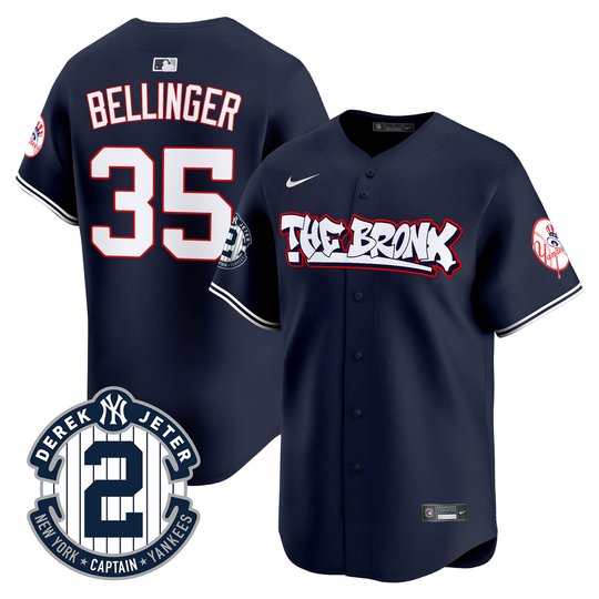 Men's New York Yankees The Bronx Graffiti Vapor Premier Limited Jersey V2 - All Stitched