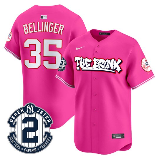 Men's New York Yankees The Bronx Graffiti Vapor Premier Limited Jersey V2 - All Stitched