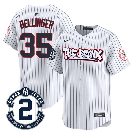 Men's New York Yankees The Bronx Graffiti Vapor Premier Limited Jersey V2 - All Stitched
