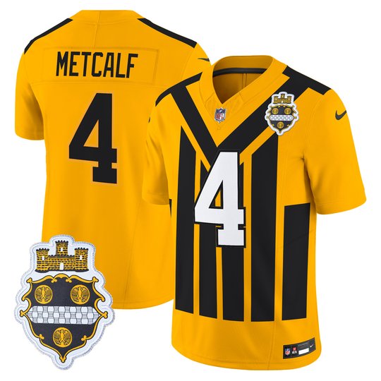 Pittsburgh Steelers 1933 Patch Throwback Vapor Limited Jersey - All Stitched