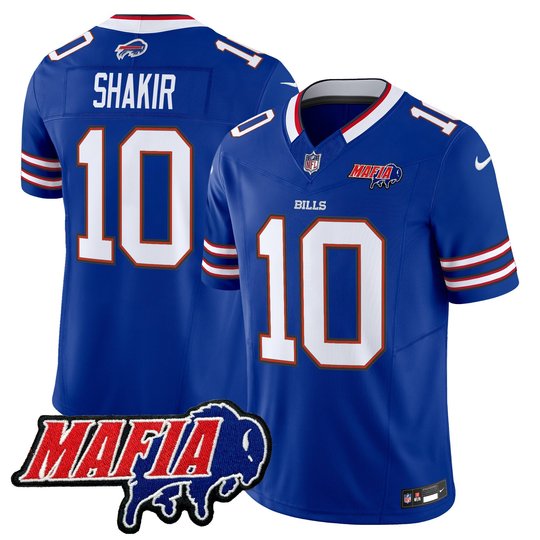 Men's Buffalo Bills 2026 Bills Mafia Patch Vapor Limited Jersey - All Stitched