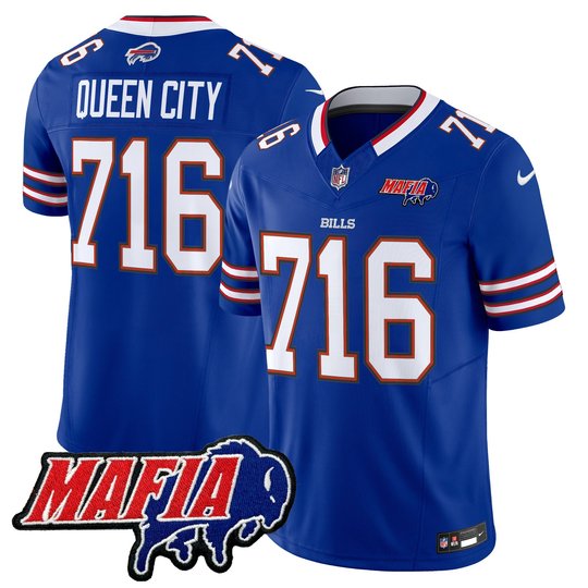 Men's Buffalo Bills 2026 Bills Mafia Patch Vapor Limited Jersey - All Stitched