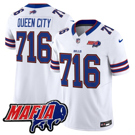 Men's Buffalo Bills 2026 Bills Mafia Patch Vapor Limited Jersey - All Stitched