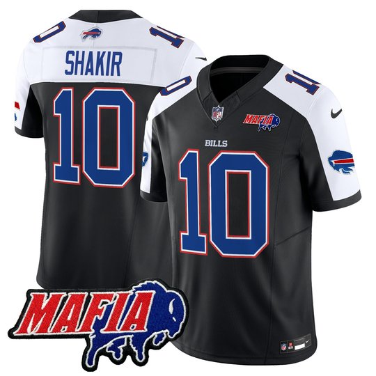 Men's Buffalo Bills 2026 Bills Mafia Patch Vapor Limited Jersey - All Stitched