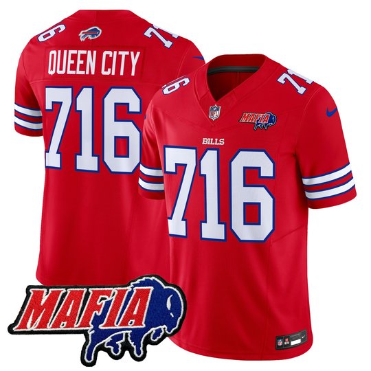 Men's Buffalo Bills 2026 Bills Mafia Patch Vapor Limited Jersey - All Stitched
