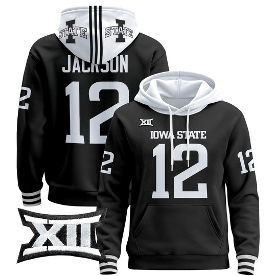 Men's Iowa State Cyclones 2025 Premium Pullover Hoodie - All Stitched