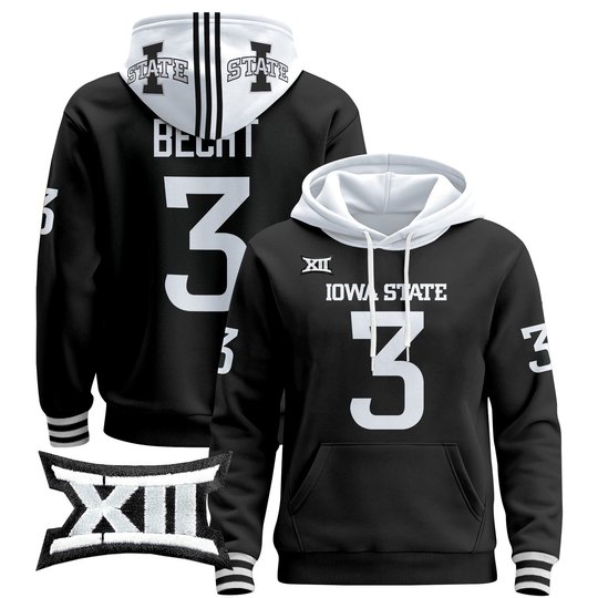 Men's Iowa State Cyclones 2025 Premium Pullover Hoodie - All Stitched