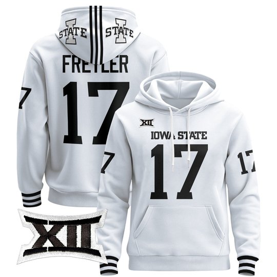 Men's Iowa State Cyclones 2025 Premium Pullover Hoodie - All Stitched