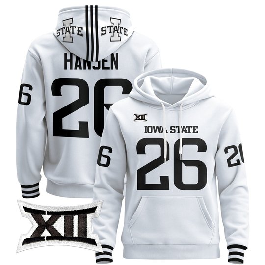 Men's Iowa State Cyclones 2025 Premium Pullover Hoodie - All Stitched