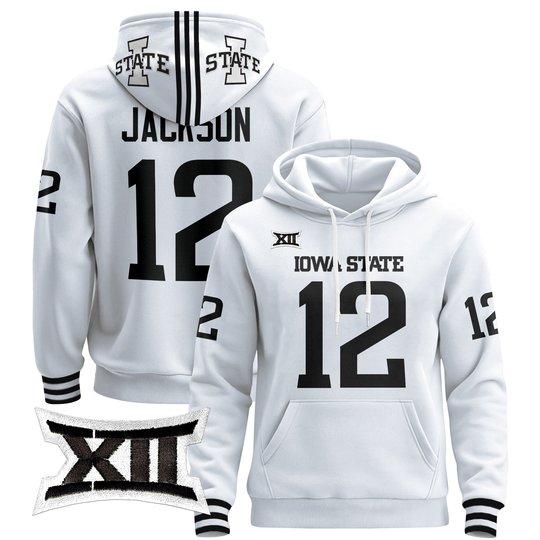 Men's Iowa State Cyclones 2025 Premium Pullover Hoodie - All Stitched