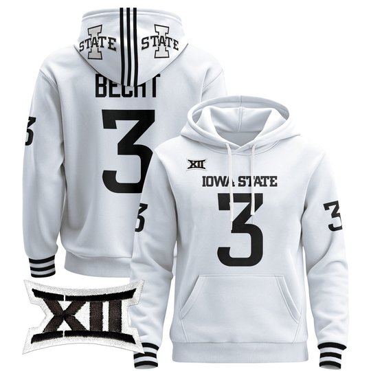 Men's Iowa State Cyclones 2025 Premium Pullover Hoodie - All Stitched