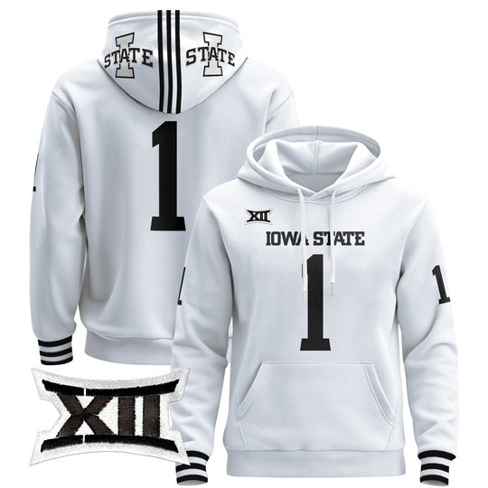Men's Iowa State Cyclones 2025 Premium Pullover Hoodie - All Stitched