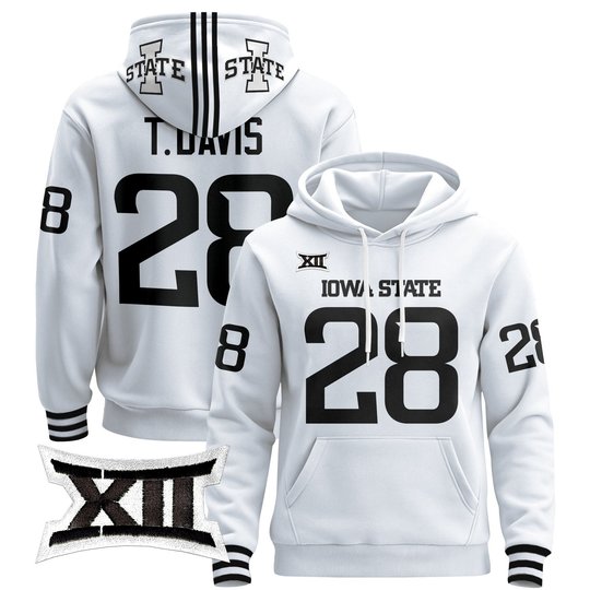 Men's Iowa State Cyclones 2025 Premium Pullover Hoodie - All Stitched
