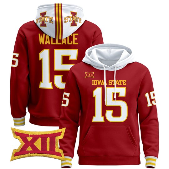 Men's Iowa State Cyclones 2025 Premium Pullover Hoodie - All Stitched