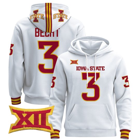 Men's Iowa State Cyclones 2025 Premium Pullover Hoodie - All Stitched