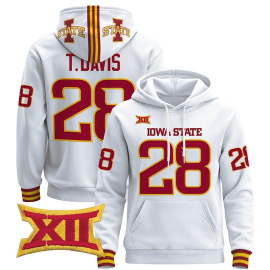 Men's Iowa State Cyclones 2025 Premium Pullover Hoodie - All Stitched