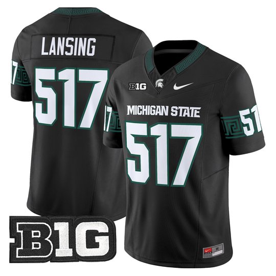 Men's Michigan State Spartans 2025 Vapor Limited Jersey - All Stitched