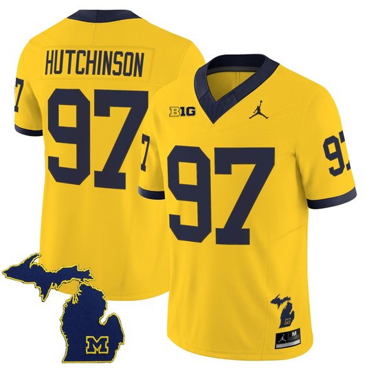 Men's Michigan Wolverines 2025 Vapor Limited Jersey V2 - All Stitched