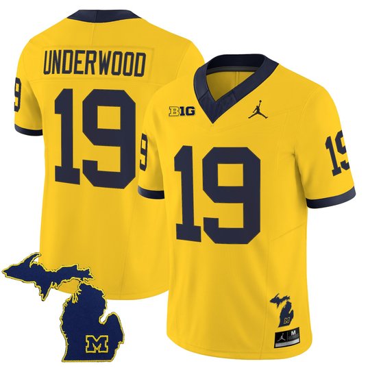 Men's Michigan Wolverines 2025 Vapor Limited Jersey V2 - All Stitched