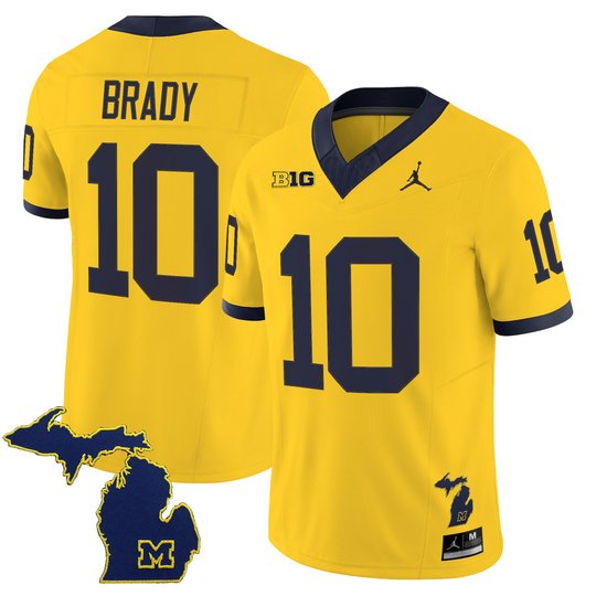 Men's Michigan Wolverines 2025 Vapor Limited Jersey V2 - All Stitched