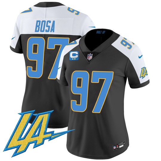 Women's Chargers Vapor Limited Jersey V2 - All Stitched