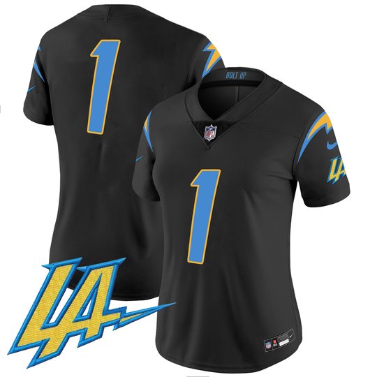 Women's Chargers Vapor Limited Jersey V2 - All Stitched