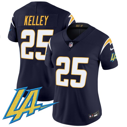 Women's Chargers Vapor Limited Jersey V2 - All Stitched