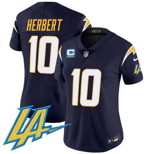 Women's Chargers Vapor Limited Jersey V2 - All Stitched