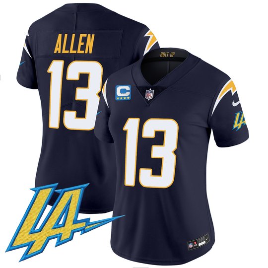Women's Chargers Vapor Limited Jersey V2 - All Stitched