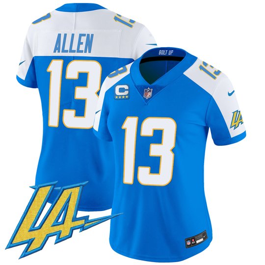 Women's Chargers Vapor Limited Jersey V2 - All Stitched