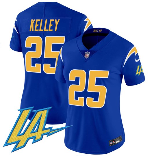Women's Chargers Vapor Limited Jersey V2 - All Stitched