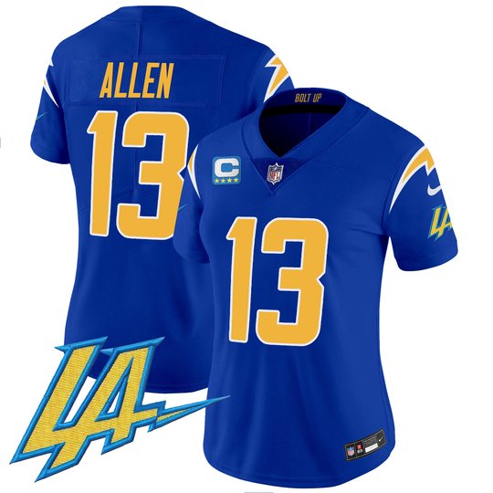 Women's Chargers Vapor Limited Jersey V2 - All Stitched