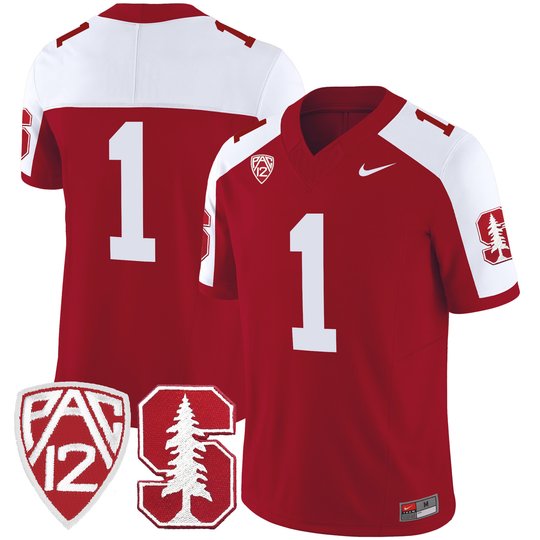 Men's Stanford Cardinal Vapor Limited Jersey - All Stitched