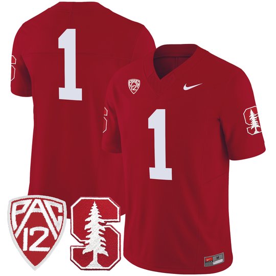 Men's Stanford Cardinal Vapor Limited Jersey - All Stitched