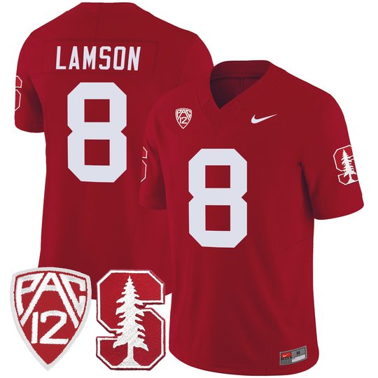 Men's Stanford Cardinal Vapor Limited Jersey - All Stitched