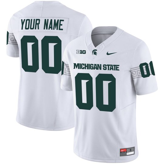 Michigan State Spartans Vapor Limited Custom Jersey - All Stitched