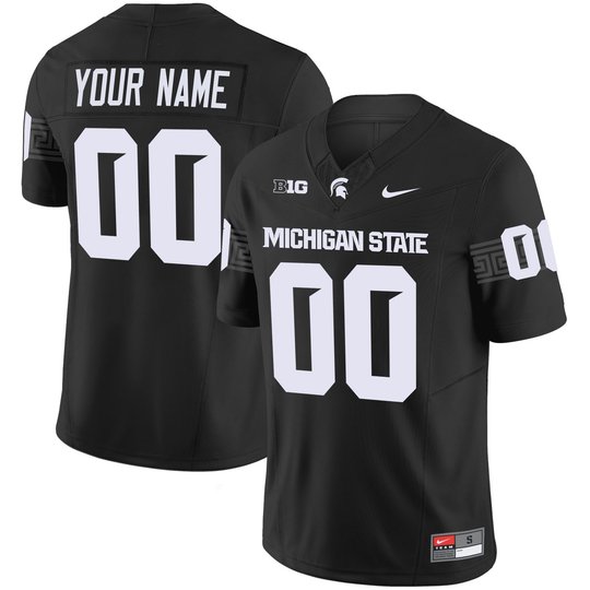 Michigan State Spartans Vapor Limited Custom Jersey - All Stitched