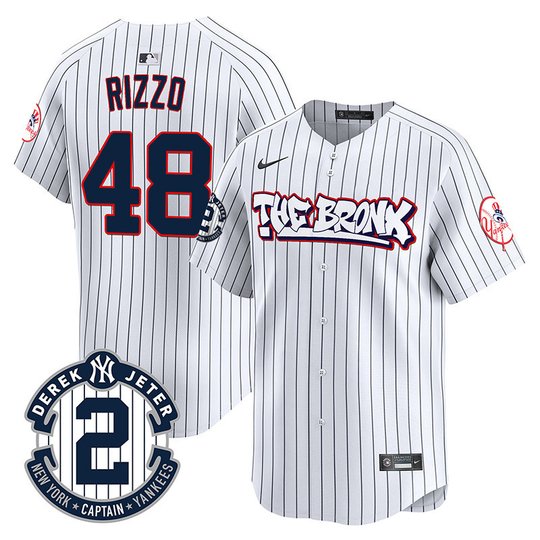 Men's New York Yankees The Bronx Graffiti Vapor Premier Limited Jersey V2 - All Stitched