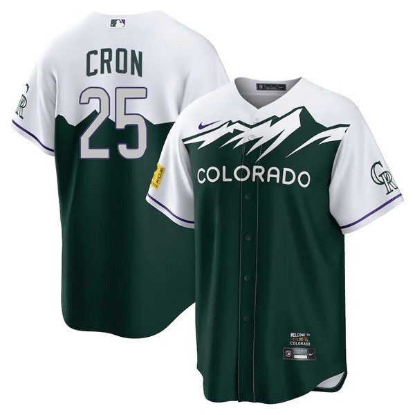 Colorado Rockies Cool Base City Connect Player Jersey - Stitched