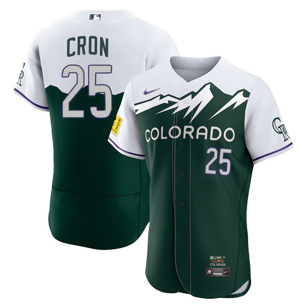Colorado Rockies Flex Base City Connect Player Jersey - Stitched
