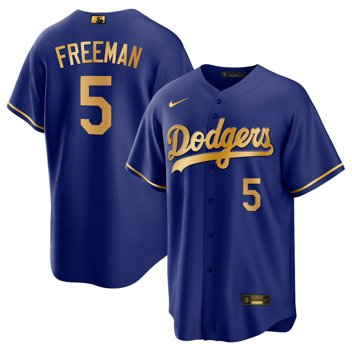 Men's Los Angeles Dodgers Cool Base Gold Jersey - All Stitched