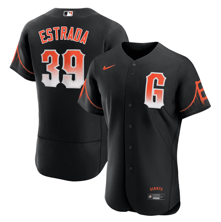 Men's Giants 2023 Black City Connect Jersey - All Stitched