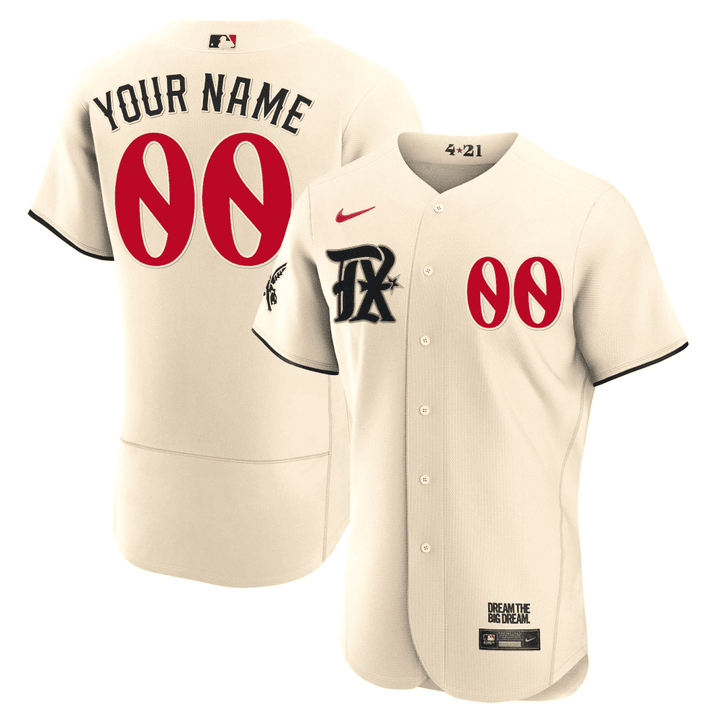 Texas Rangers 2023 City Connect Collection Custom Jersey - All Stitched