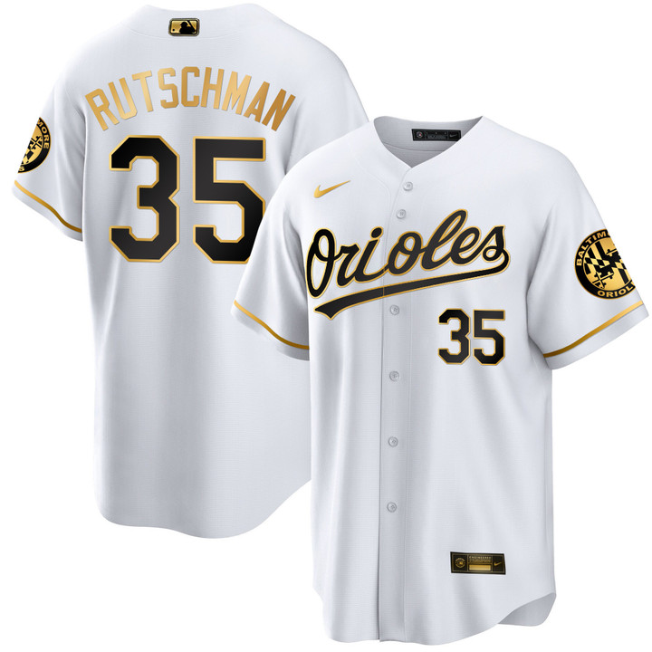 Men’s Baltimore Orioles 2023 Special Gold Cool Jersey – All Stitched