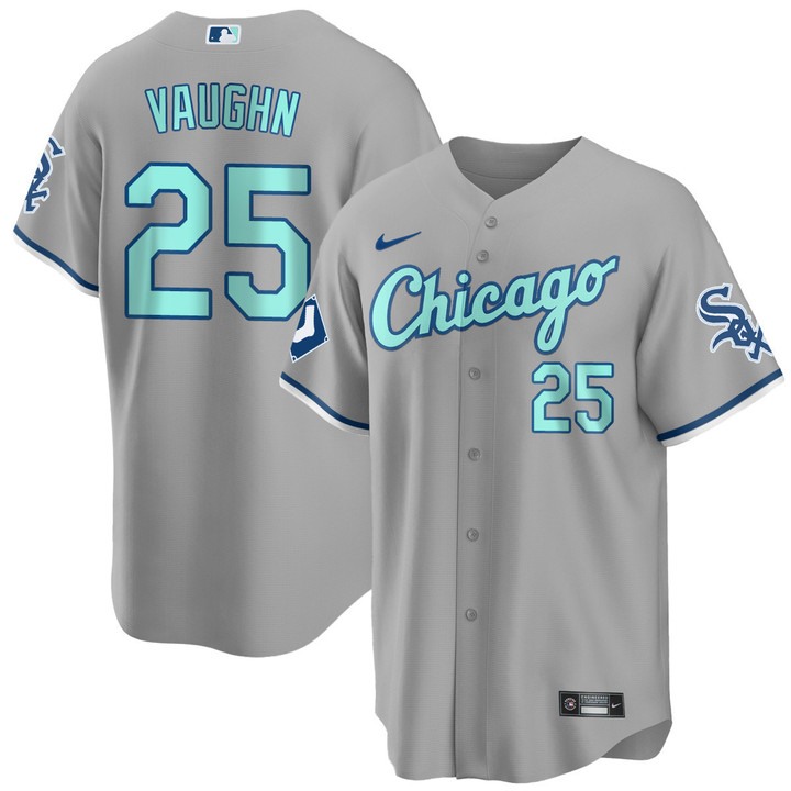 Men's Chicago White Sox Gray Collection Jersey – All Stitched