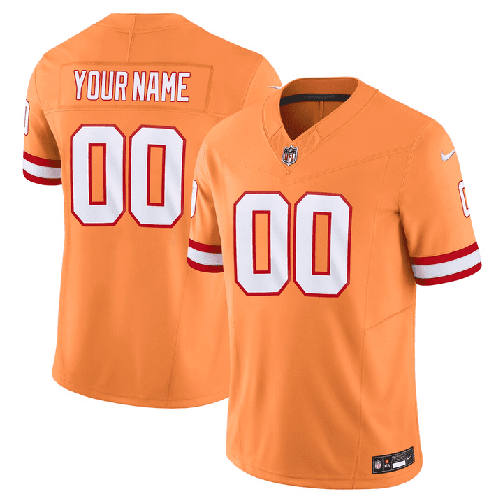 Buccaneers Throwback Limited Custom Jersey - All Stitched