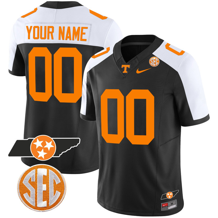 Tennessee Volunteers Checkerboard & Alternate Custom Jersey - All Stitched
